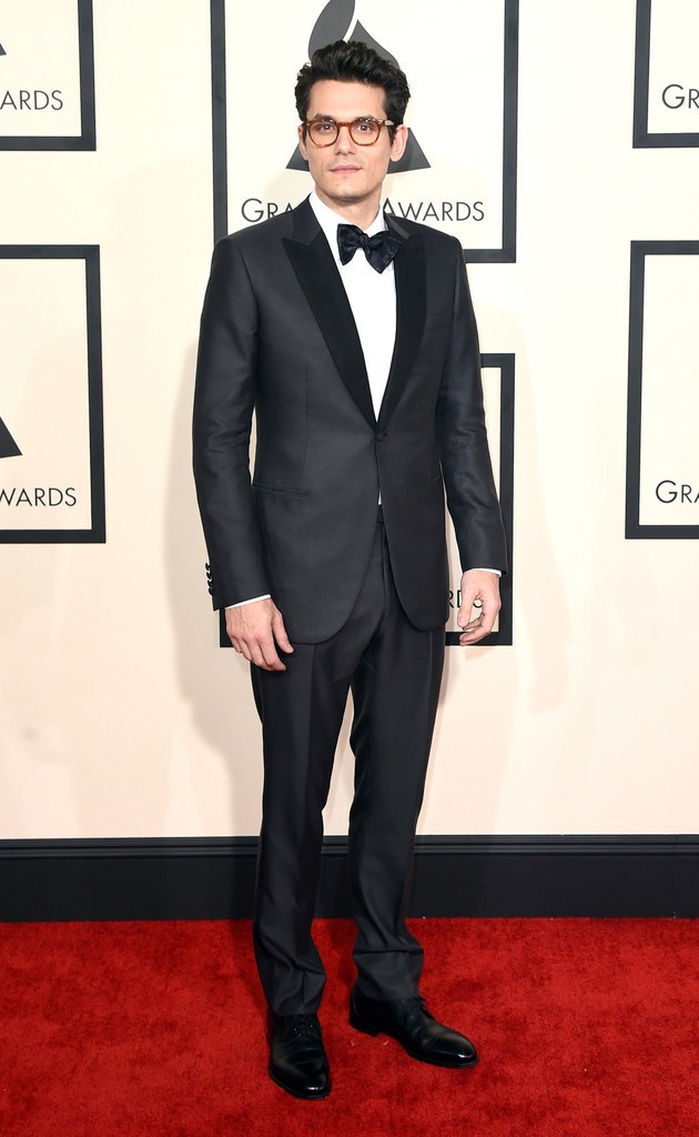 Gambar Foto John Mayer di Red Carpet Grammy Awards 2015