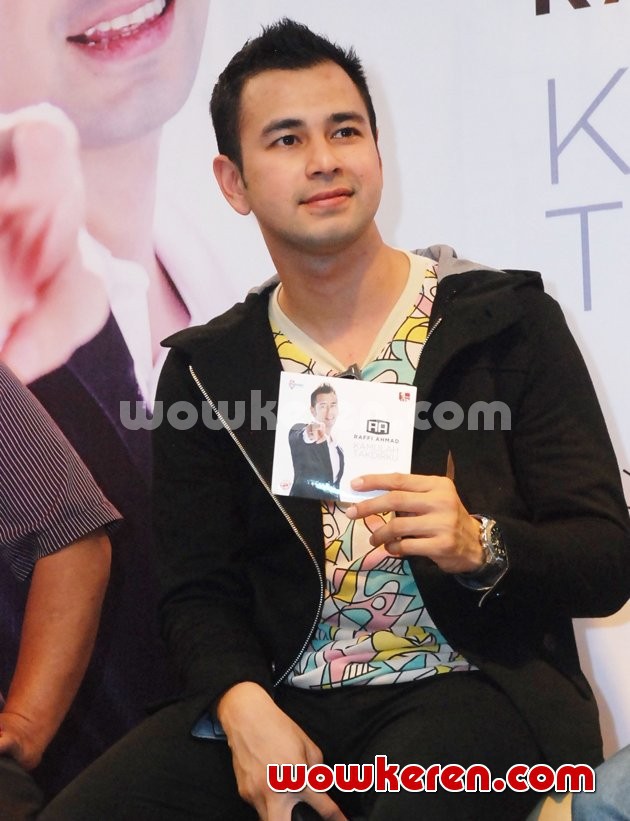 Gambar Foto Raffi Ahmad Saat Launching Album 'Kamulah Takdirku'