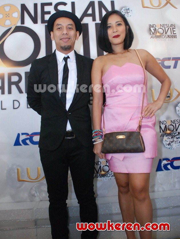 Gambar Foto Pongki Barata dan Sophie Navita di Indonesian Movie Awards 2015