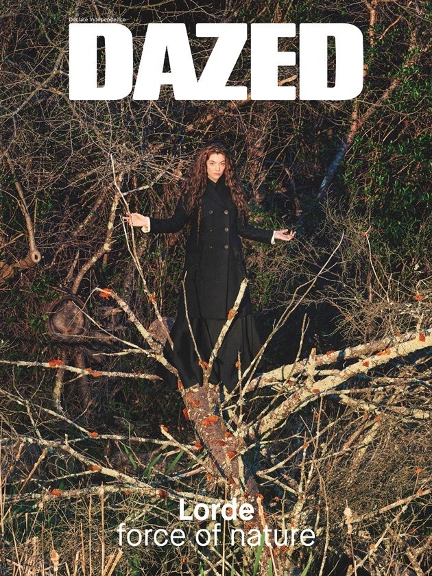 Gambar Foto Lorde di Majalah Dazed & Confused Edisi Summer 2015