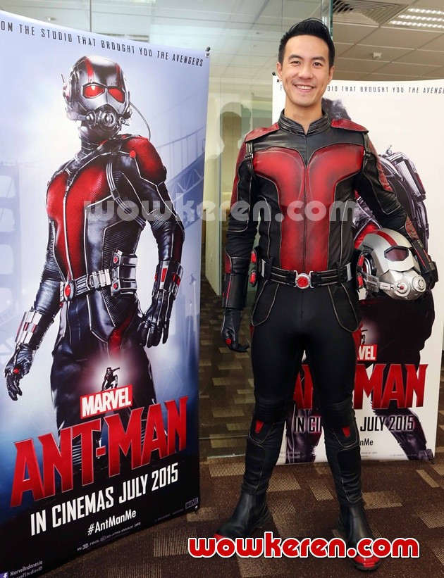 Gambar Foto Daniel Mananta Promosikan 'Ant-Man'