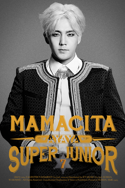 Gambar Foto Kangin Super Junior di Teaser Album 'MAMACITA'