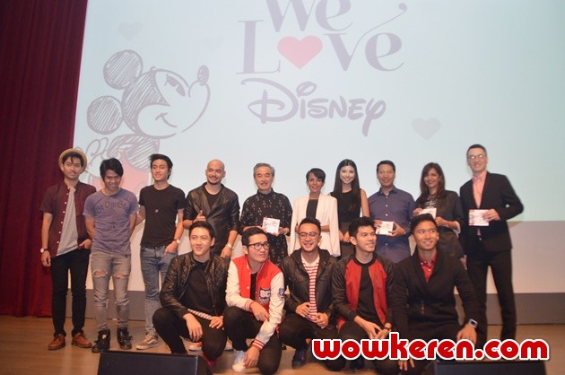 Gambar Foto Jumpa Pers Launching Album 'We Love Disney'