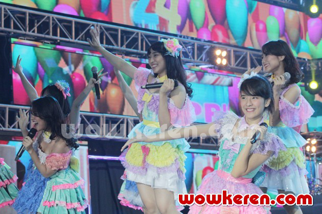 Gambar Foto JKT48 Tampil di Malam Puncak Kilau Raya MNCTV 24