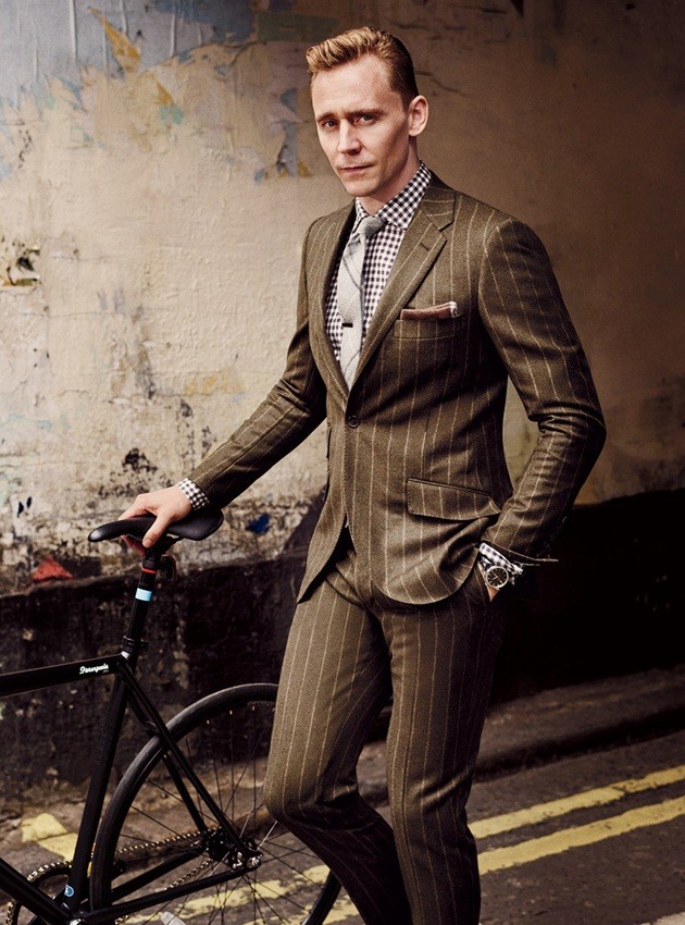 Gambar Foto Tom Hiddleston di Majalah GQ Edisi November 2015
