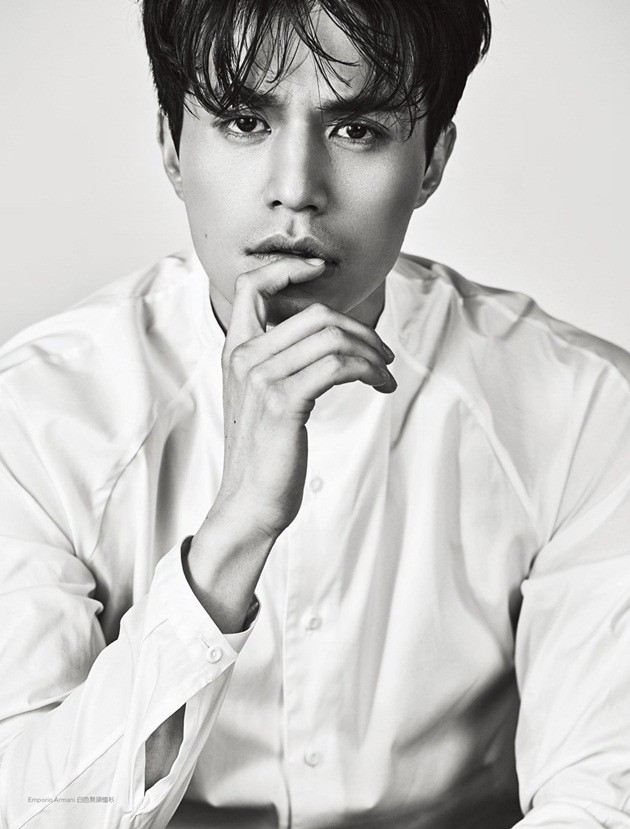 Gambar Foto Lee Dong-wook di Majalah Men's Uno Edisi Januari 2016