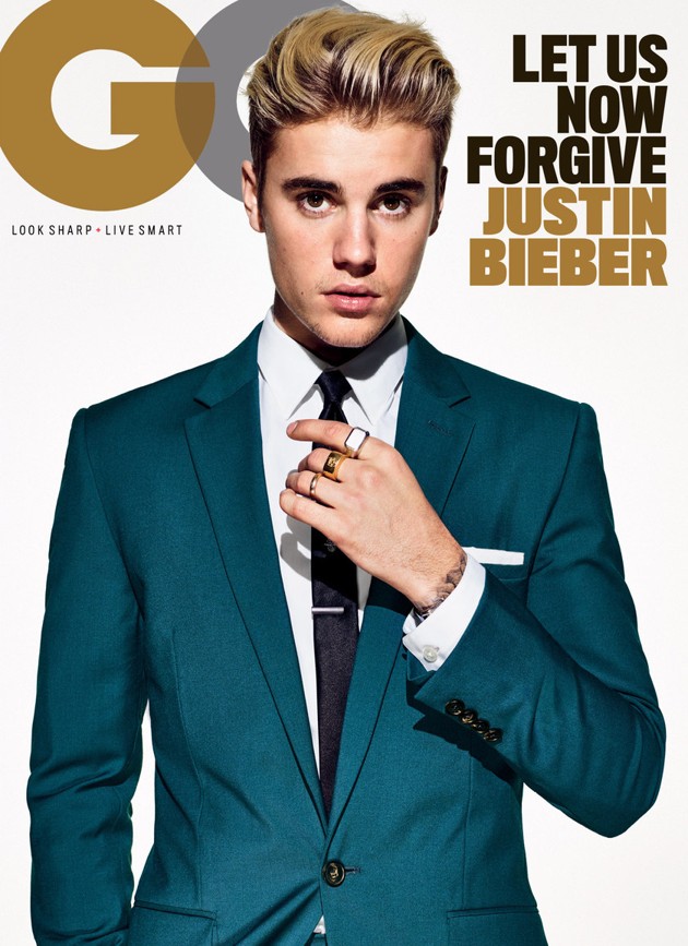 Foto Justin Bieber Keren Di Cover Majalah Gq Edisi Maret 2016 Foto 2 Dari 12