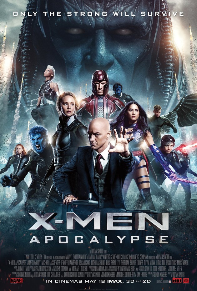 Gambar Foto Poster Film 'X-Men: Apocalypse'