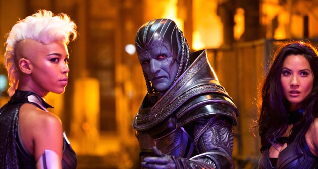Gambar Foto Alexandra Shipp, Oscar Isaac dan Olivia Munn di Film 'X-Men: Apocalypse'