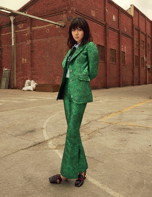 Gambar Foto Gong Hyo Jin di Majalah Elle Edisi April 2016