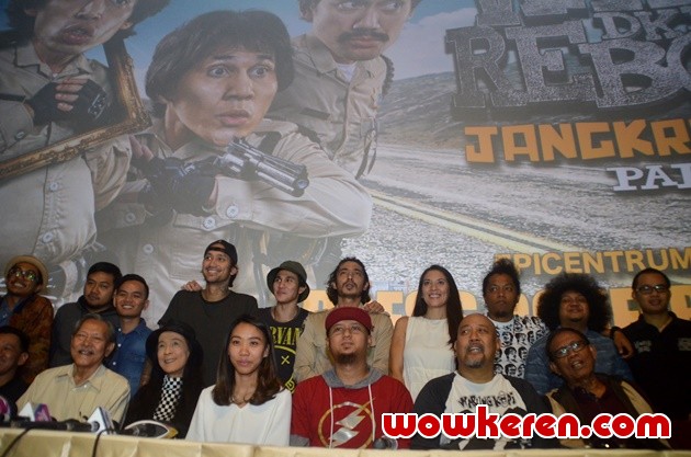 Gambar Foto Peluncuran Teaser Film 'Warkop DKI Reborn'