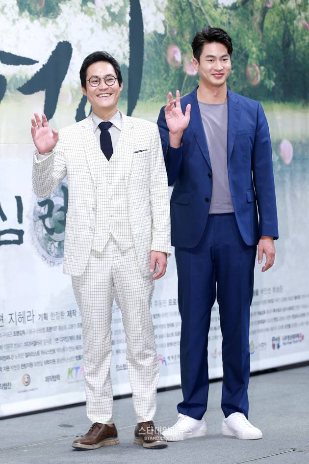 Gambar Foto Kim Sung Kyun dan Kim San Ho di Jumpa Pers Drama 'Scarlet Heart Ryeo'