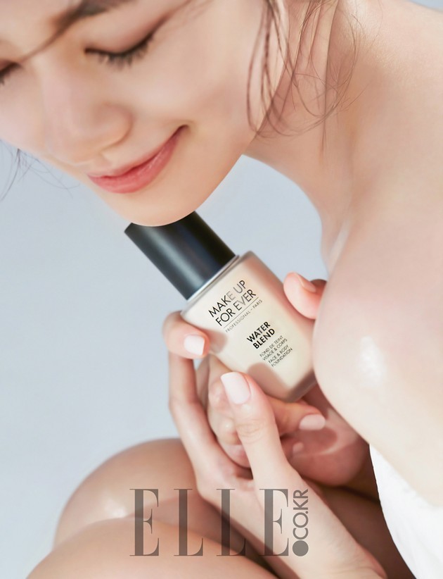 Gambar Foto Jung So Min di Majalah Elle Edisi Agustus 2016