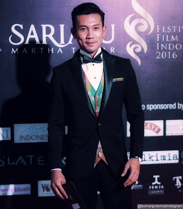 Gambar Foto Denny Sumargo di Festival Film Indonesia 2016