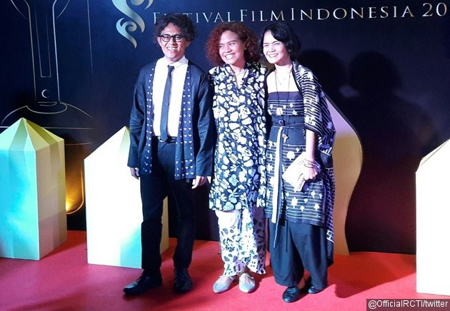 Gambar Foto Riri Riza dan Mira Lesmana di Festival Film Indonesia 2016