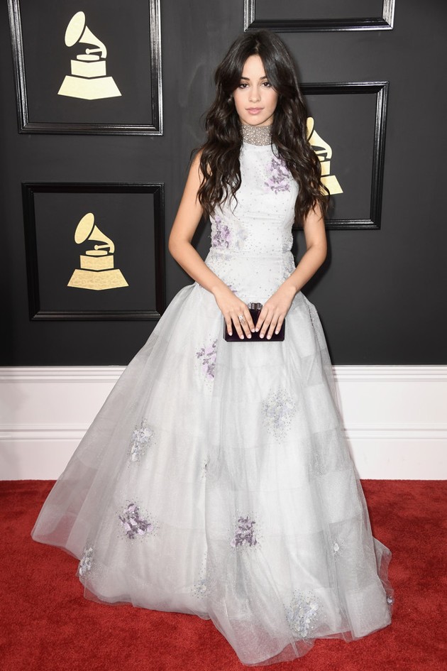 Gambar Foto Camila Cabello ex-Fifth Harmony di Red Carpet Grammy Awards 2017
