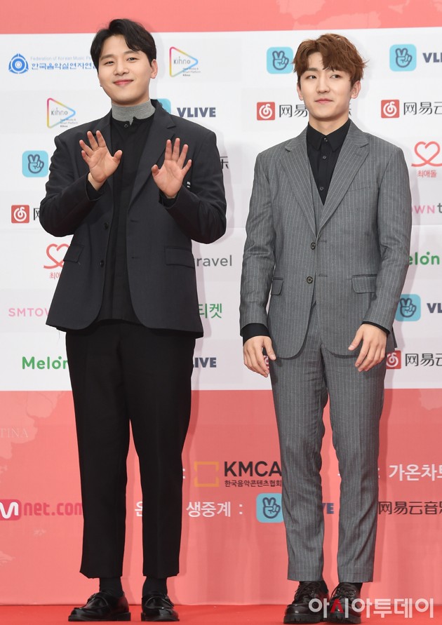 Gambar Foto MeloMance di Red Carpet Gaon Chart Music Awards 2018