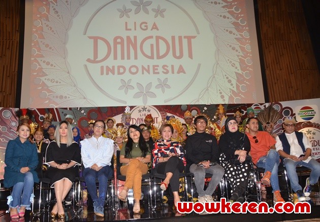 Gambar Foto Konferensi Pers Liga Dangdut Indonesia