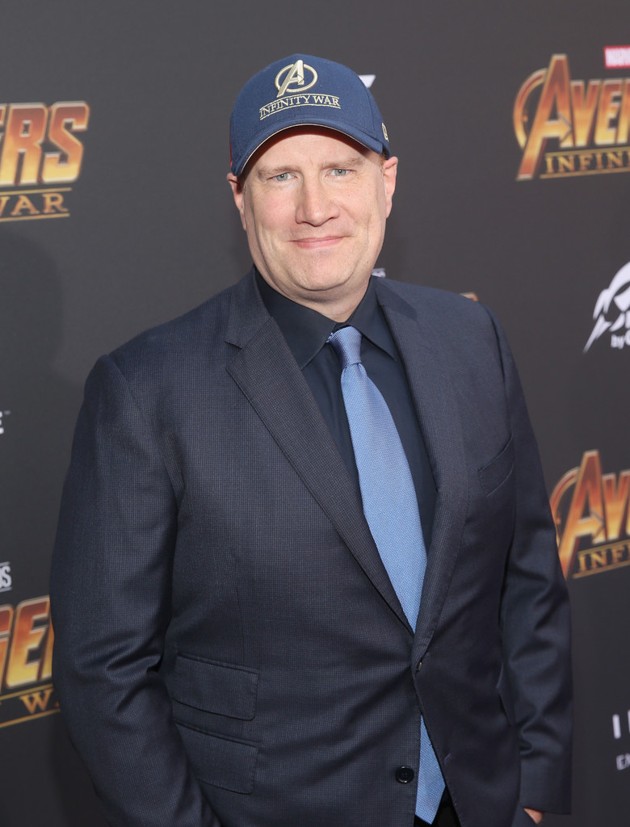 Gambar Foto Kevin Feige hadir di global premiere film 'Avengers: Infinity War'.