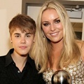 Justin Bieber dan Lindsey Vonn di ESPY Awards 2011