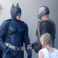 Christian Bale dan Tom Hardy diskusi sebelum syuting