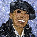 Gambar Missy Elliott dari perlengkapan dan bahan make-up