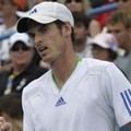 Reaksi Andy Murray usai mencetak poin