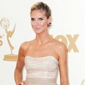 Heidi Klum di Red Carpet Primetime Emmy Awards 2011