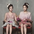Sunny dan Tae Yeon untuk majalah Singles edisi November 2011