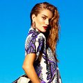 Rosie Huntington-Whiteley di Majalah Harper's Bazaar edisi Spring 2011