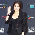 Kang Sora di Red Carpet Mnet Asian Music Awards 2011