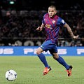 Dani Alves di Final Piala Dunia Antar Klub 2011