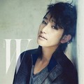 Park Shi Hoo di Majalah W Korea edisi Januari 2012
