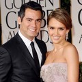 Jessica Alba dan Cash Warren di Red Carpet Golden Globes 2012