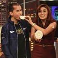 Chintya Sari dan Jorge Lorenzo di Acara 'Bukan Empat Mata' Trans Tv