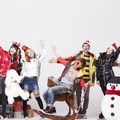 f(x) dan SHINee di Sebuah Ptohoshoot Bertema Natal