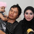Faank Wali dan Keluarga Saat Ditemui di Kawasan Pancoran
