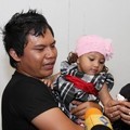 Faank Wali dan Keluarga Saat Ditemui di Kawasan Pancoran
