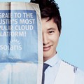Won Bin berpose untuk I'M DAVID Summer 2011 Collection