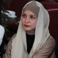 Rachel Maryam di Syukuran Produksi 'Rectoverso'