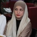 Rachel Maryam di Syukuran Produksi 'Rectoverso'