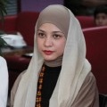 Rachel Maryam di Syukuran Produksi 'Rectoverso'