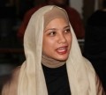 Rachel Maryam di Syukuran Produksi 'Rectoverso'