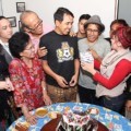 Gugun Gondrong Merayakan Ulang Tahun ke-43