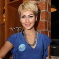 Fenita Arie di Acara Jumpa Pers Sariwangi