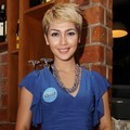 Fenita Arie di Acara Jumpa Pers Sariwangi