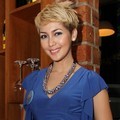 Fenita Arie di Acara Jumpa Pers Sariwangi