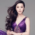 Fan Bingbing Tampak Elegant dengan Gaun Ungu