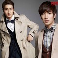Leeteuk dan Choi Siwon di Katalog Fashion Spao