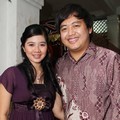 Ary Irawan dan Anggita Tinaya di Resepsi Pernikahan Ustadz Solmed dan April Jasmine